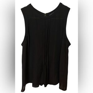 Theory Sleeveless Black Women's Top